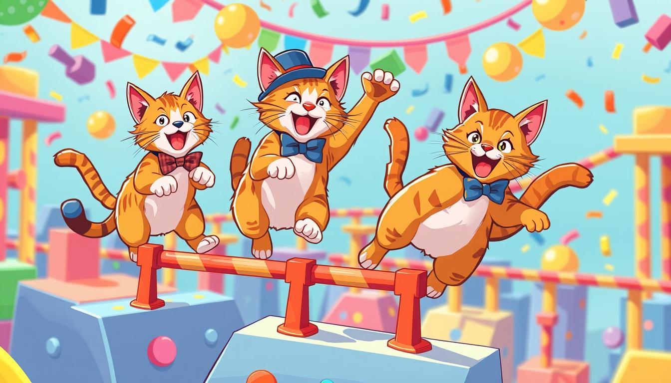 Jumping Jazz Cats : le jeu félin qui va bouleverser vos soirées !