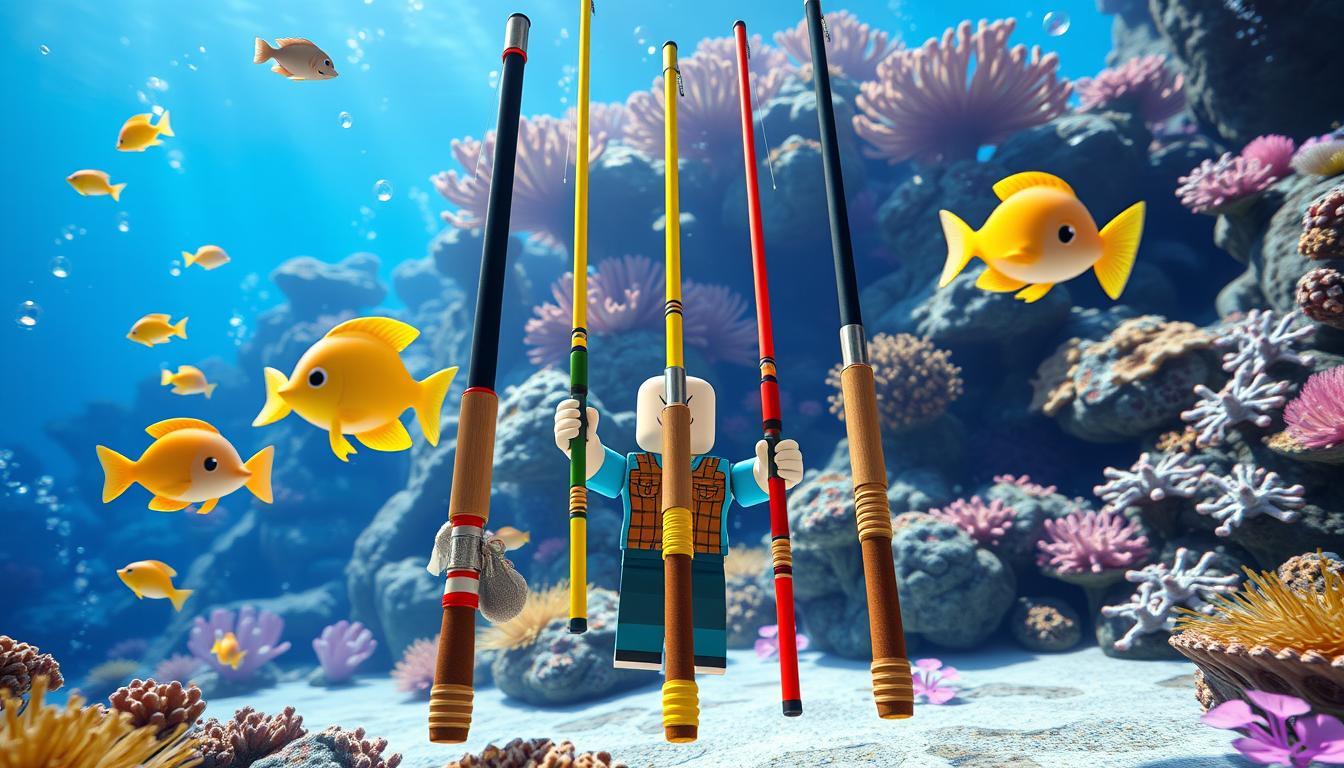 Les 5 cannes à pêche incontournables pour briller dans Roblox Fisch !