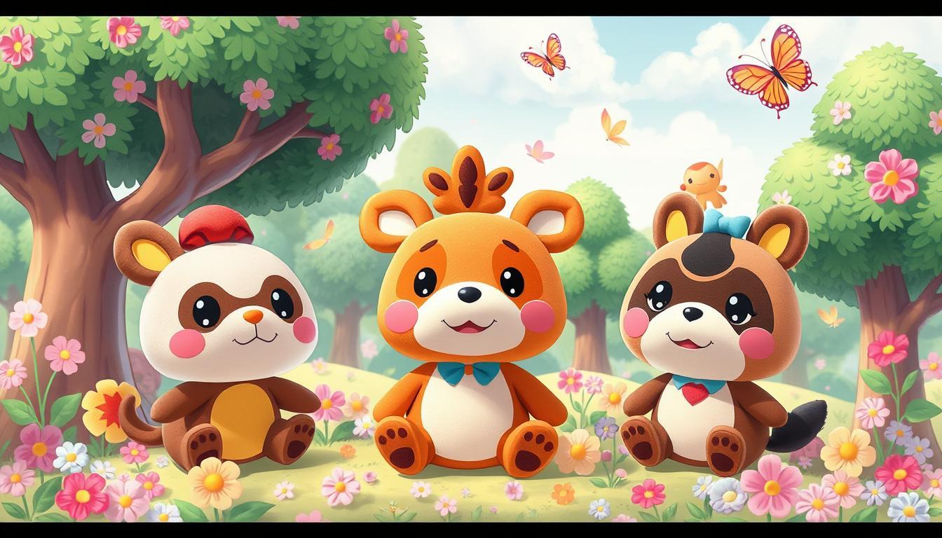 Les nouvelles peluches d'Animal Crossing : un must-have pour les fans !