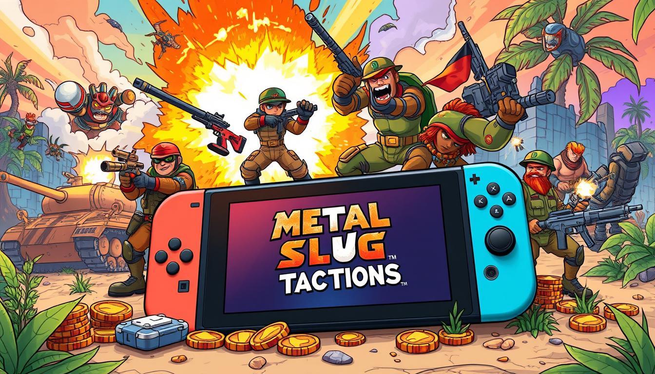 Metal Slug Tactics : la nostalgie des jeux 2D réinvente la stratégie !