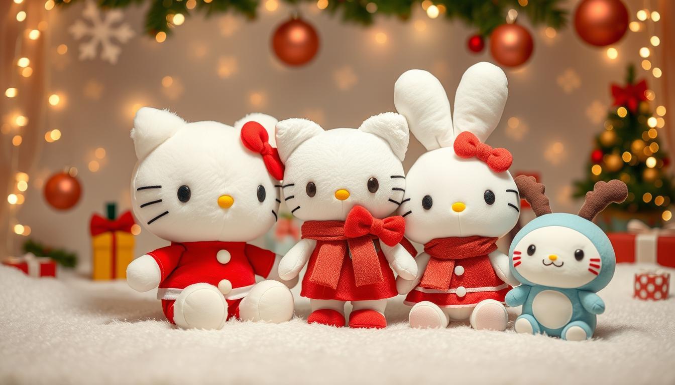 Des peluches de Noël Sanrio chez Build-A-Bear : l'édition qui fait rêver !