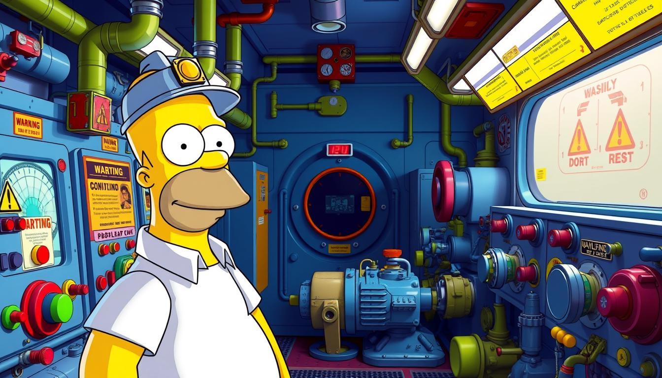 Homer Simpson : Le Secret Inattendu de la Centrale Nucléaire !