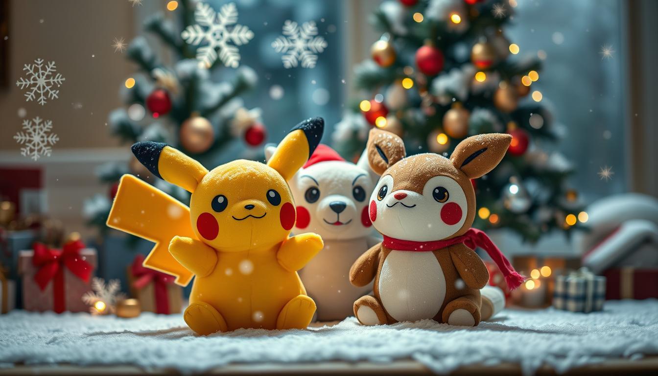 Les peluches Pokémon de Noël 2024 : un cauchemar pour votre portefeuille !