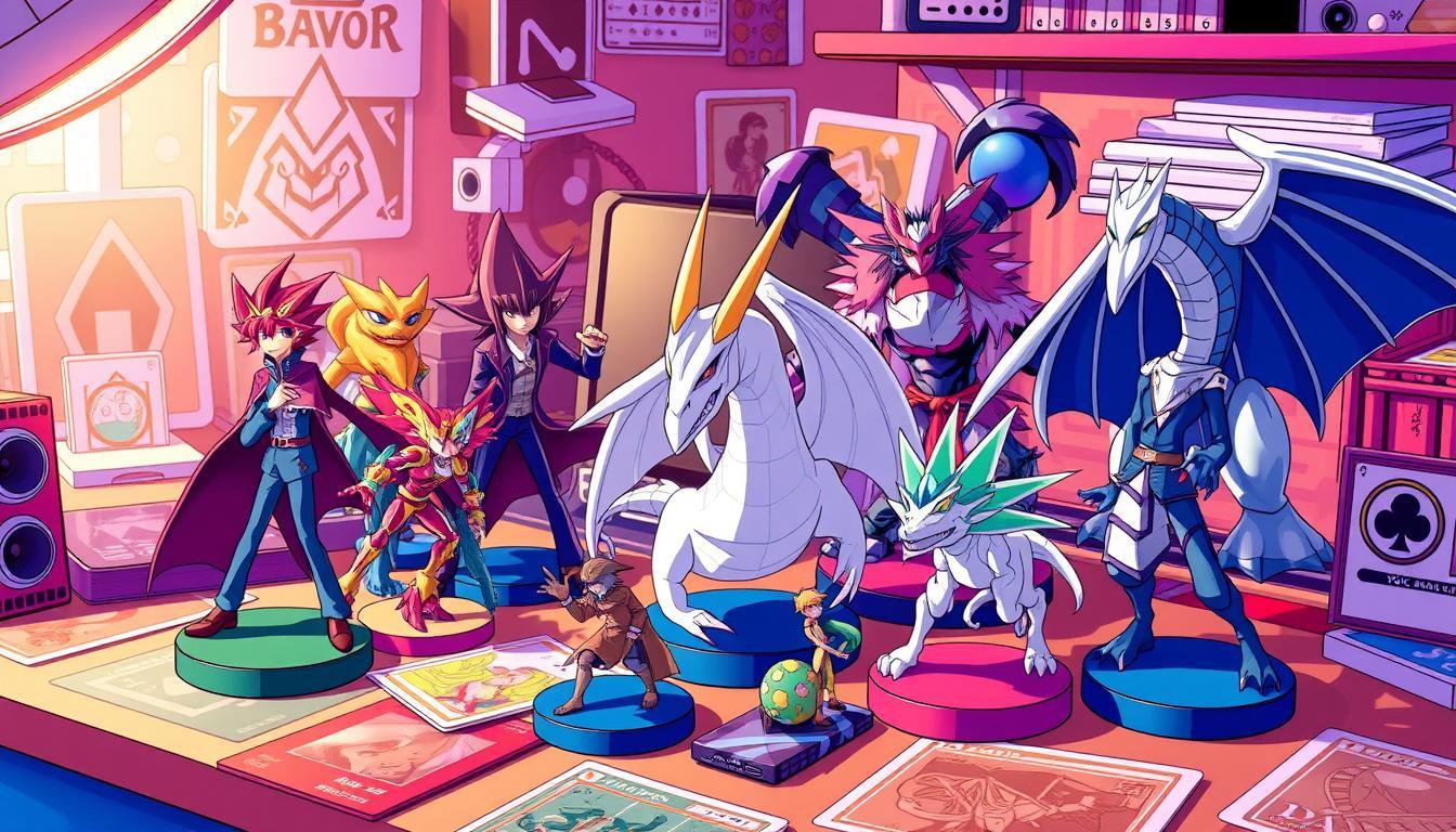 Yu-Gi-Oh Desktop Collection : des figurines qui transforment votre bureau !