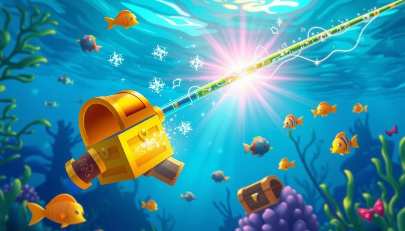 Maîtrisez l'enchantement de votre canne à pêche dans Roblox Fisch !