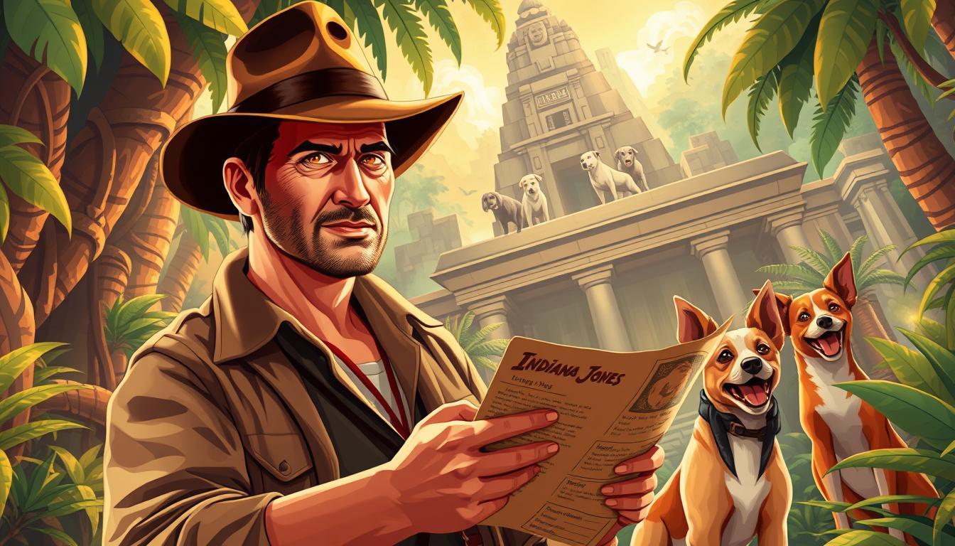 Indiana Jones : l'aventure respectueuse des chiens arrive !