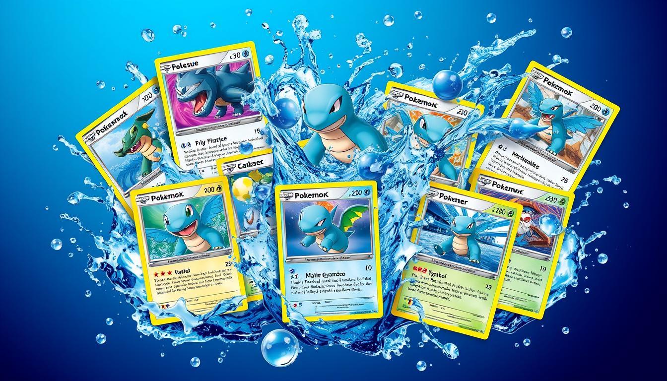 Dominez vos adversaires avec les 10 meilleures cartes Eau de Pokémon TCG !