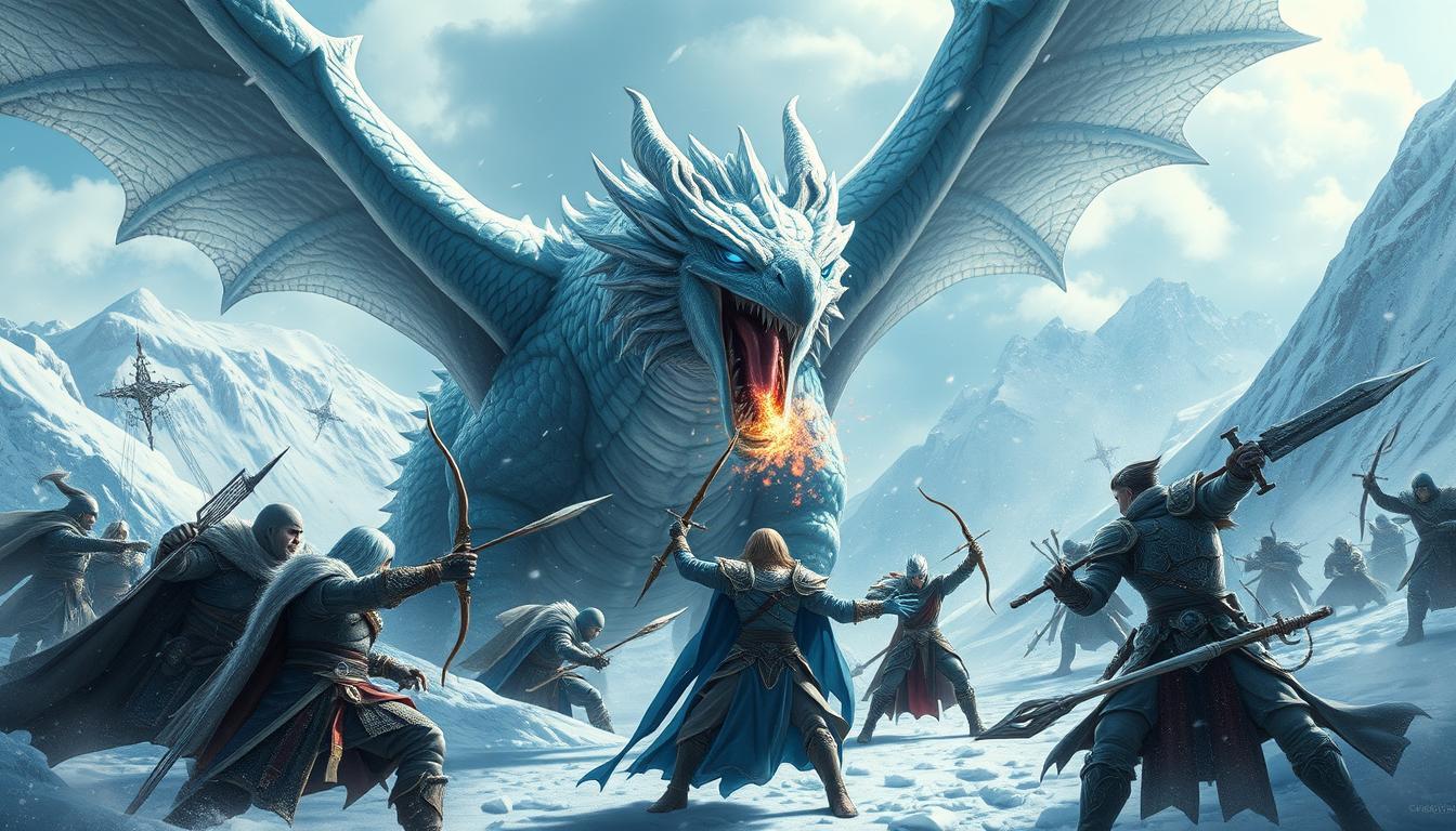 Affrontez Corius l'Icetalon : stratégies pour vaincre le dragon de glace !