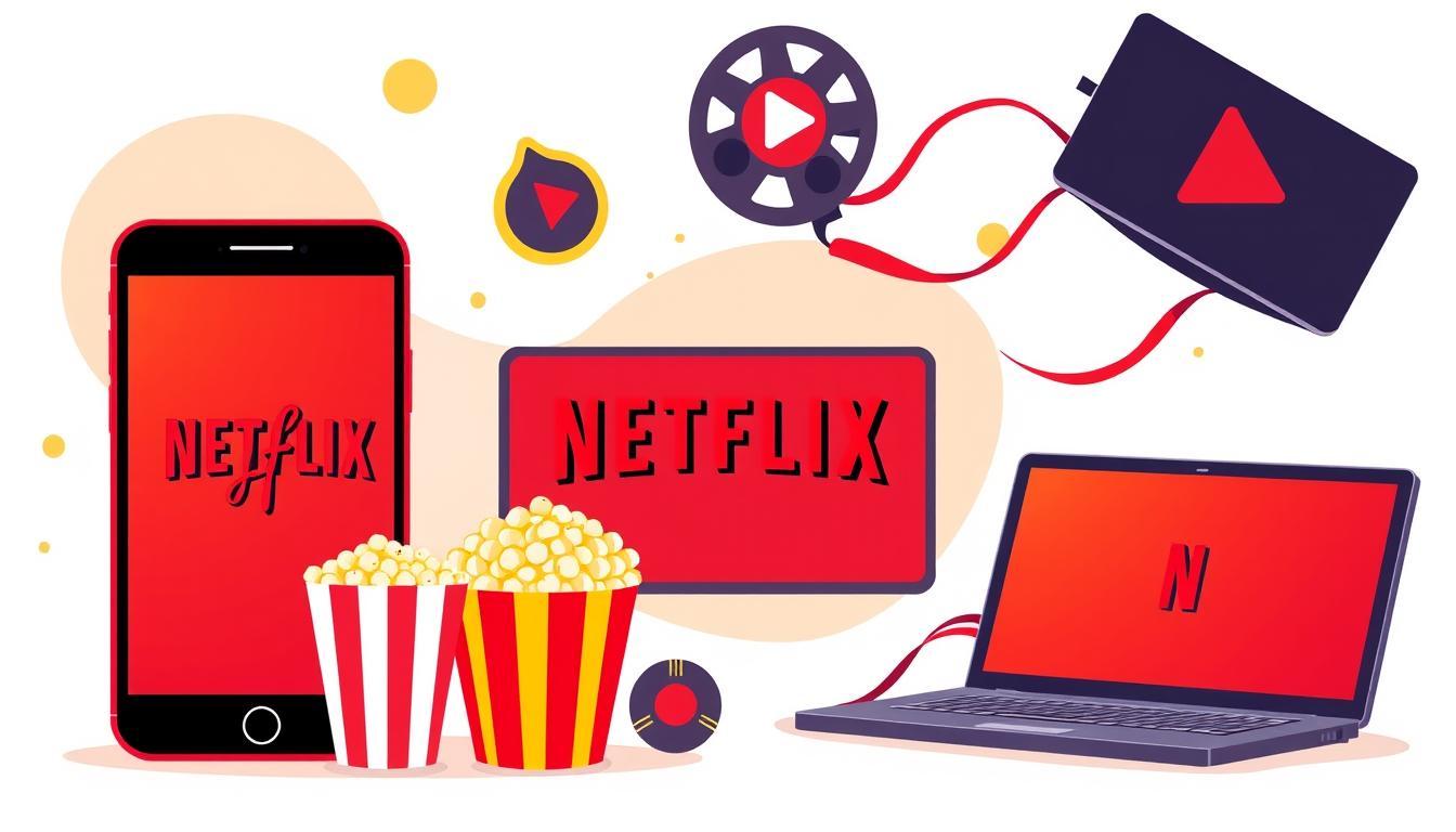 Téléchargez Netflix : regardez vos films préférés n'importe où !