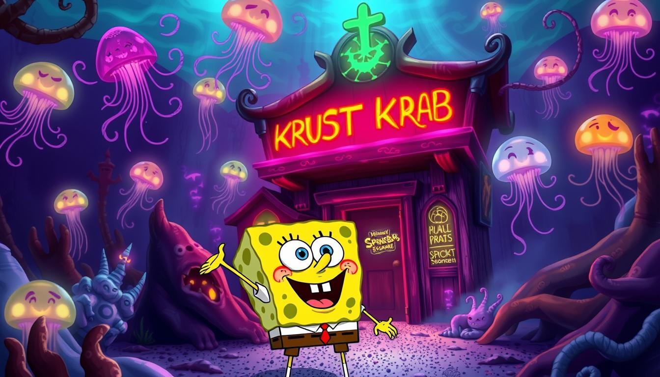 SpongeBob SquarePants : Une aventure hantée qui va faire frémir les fans !