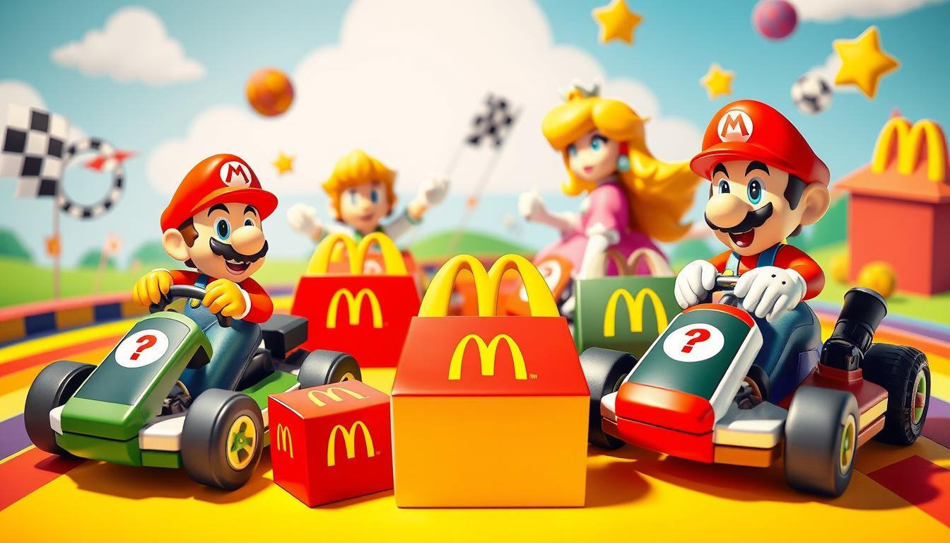 McDonald's et Nintendo : la course aux jouets Mario Kart commence !