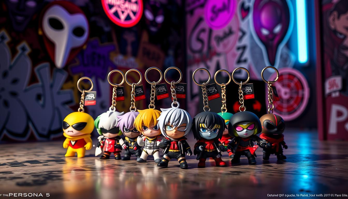 Des porte-clés Persona 5 Tactica à collectionner : l'ultime surprise !