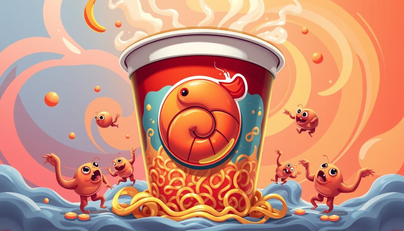 Un contrôleur de jeu crevette : Cup Noodle s'invite dans l'univers ludique !