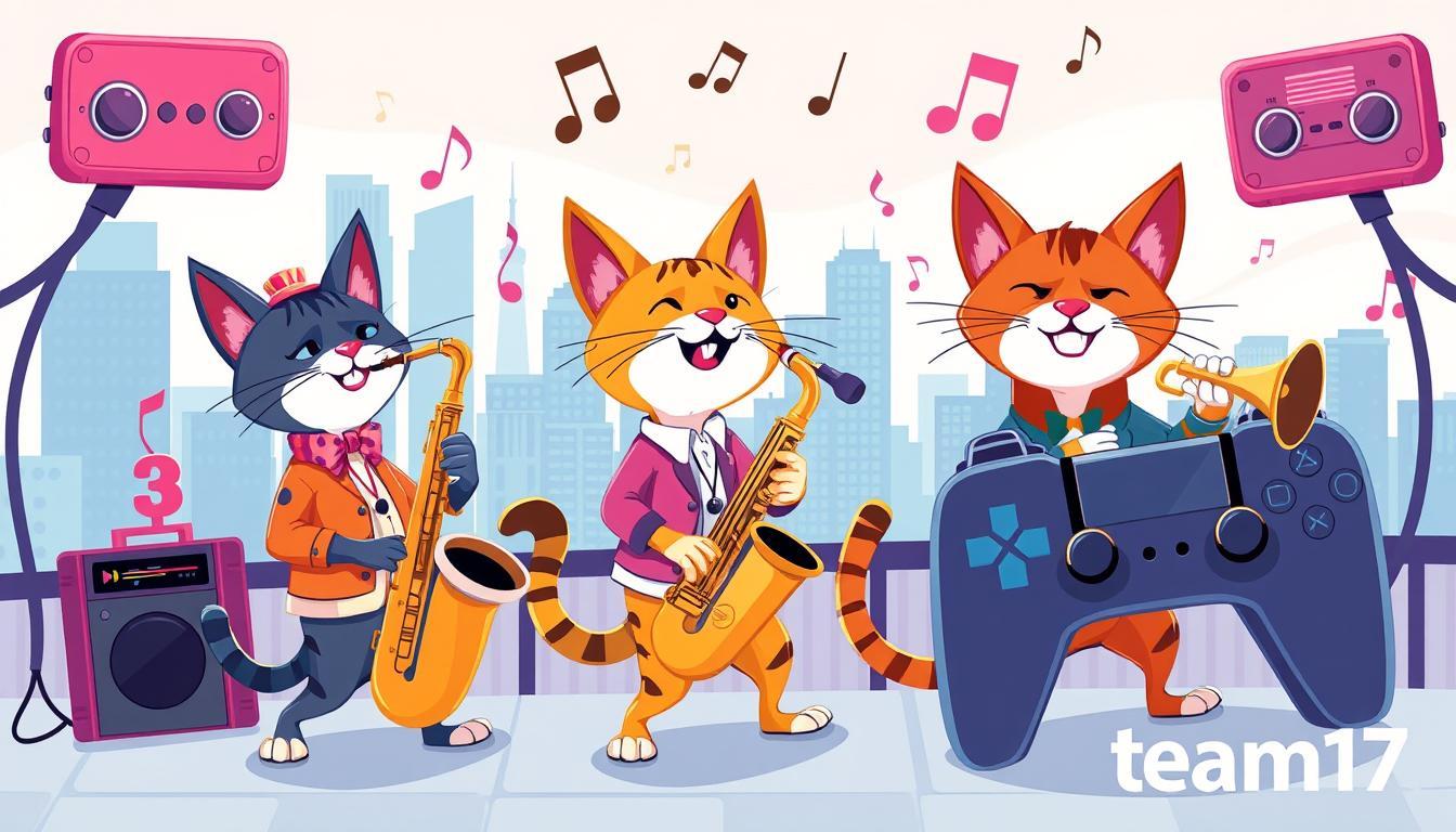 Jumping Jazz Cats : la fête des jeux de plateforme avec des chats !