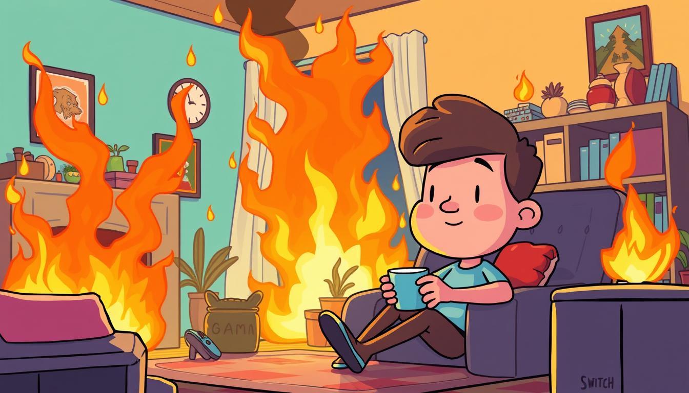 This Is Fine: Maximum Cope, le jeu qui affronte vos angoisses !