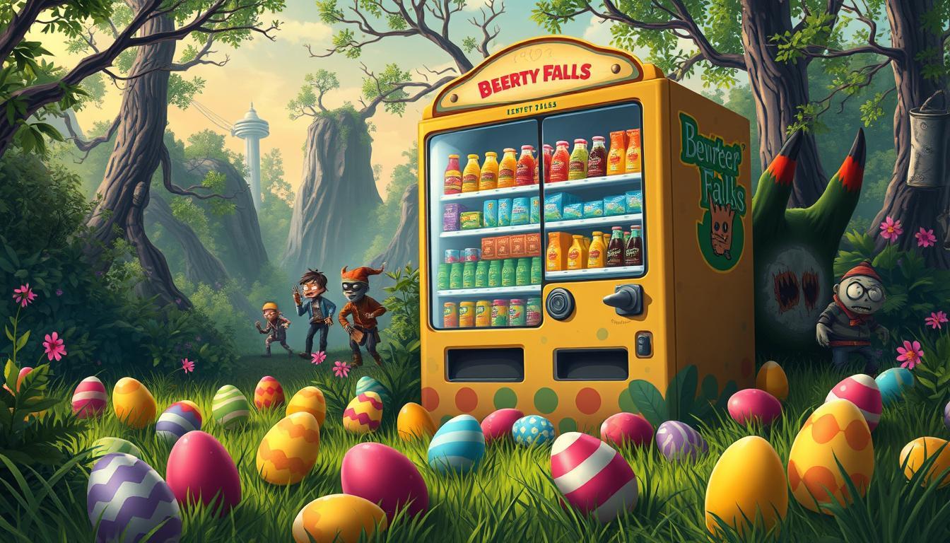 La vending machine de Liberty Falls : l'Easter Egg qui change tout !