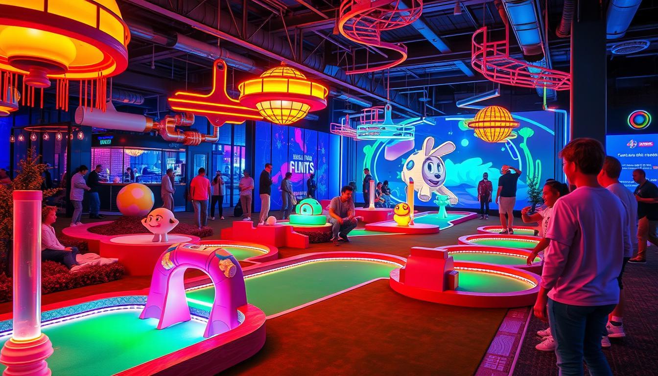 Mini Mini Golf Golf : le minigolf futuriste qui bouscule les règles !