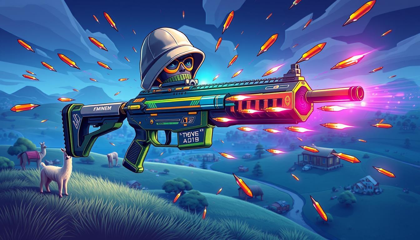 Eminem arrive sur Fortnite : le minigun mythique fait sensation !