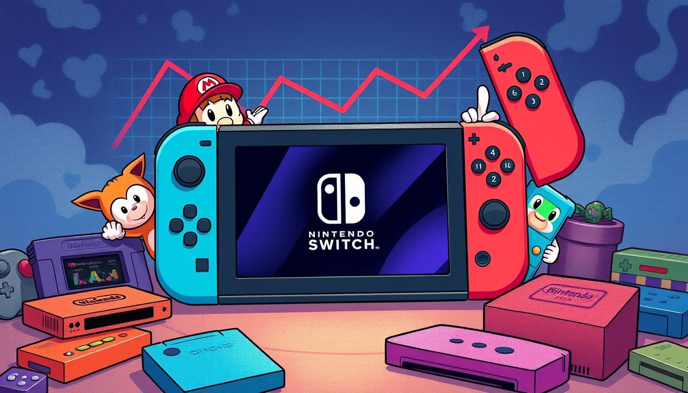 Ventes de la Nintendo Switch : un ralentissement alarmant avant le renouveau