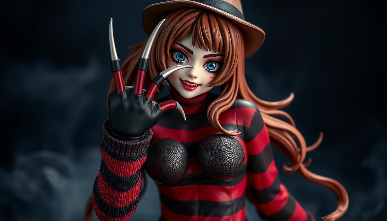 Bishoujo Freddy Krueger : la figurine d'horreur qui fait sensation !