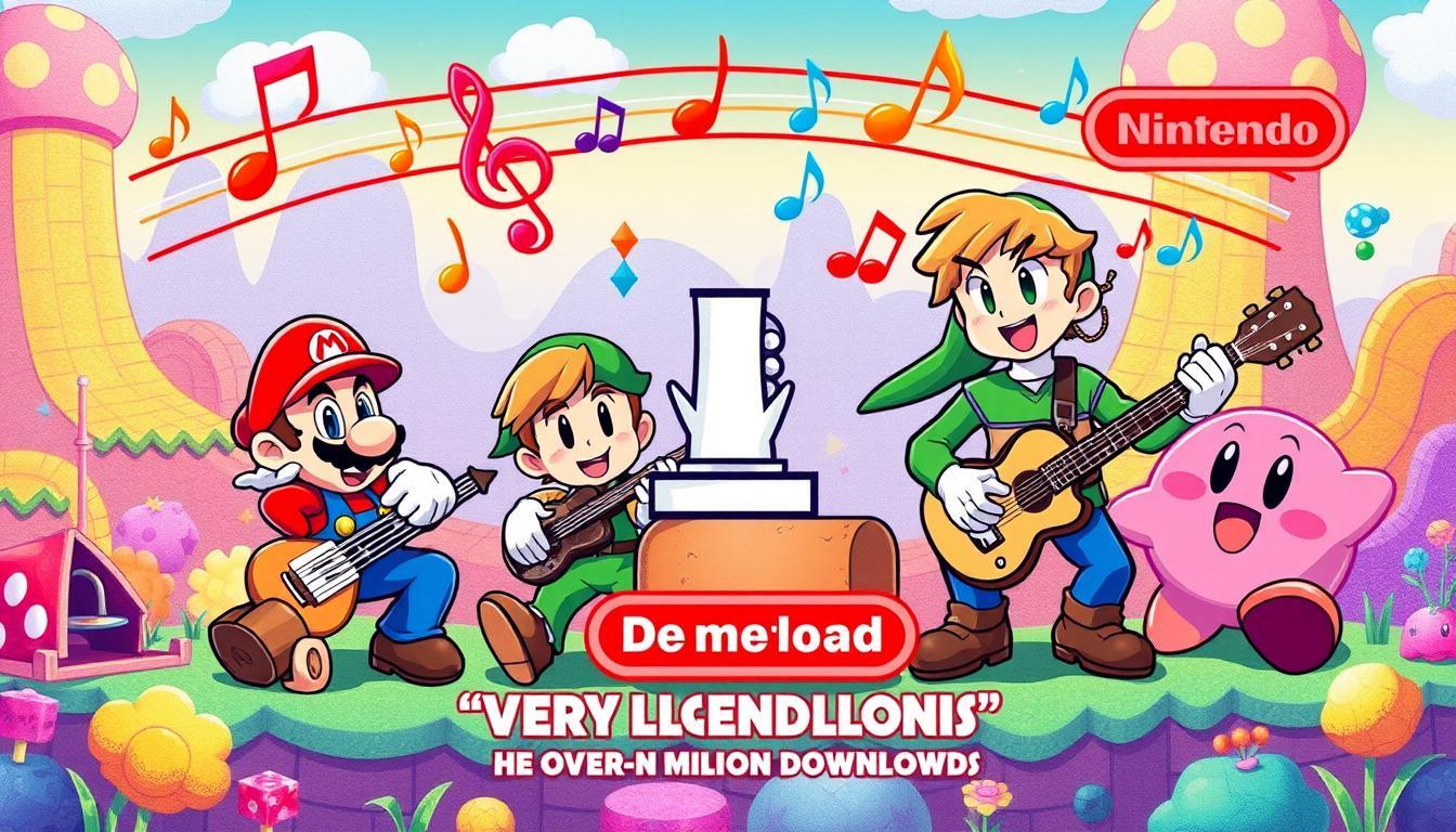 Nintendo Music : un million de téléchargements, la révolution musicale est là !