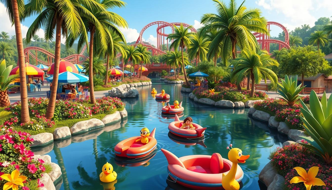 Construire un lazy river dans Planet Coaster 2 : le guide ultime pour séduire vos visiteurs !