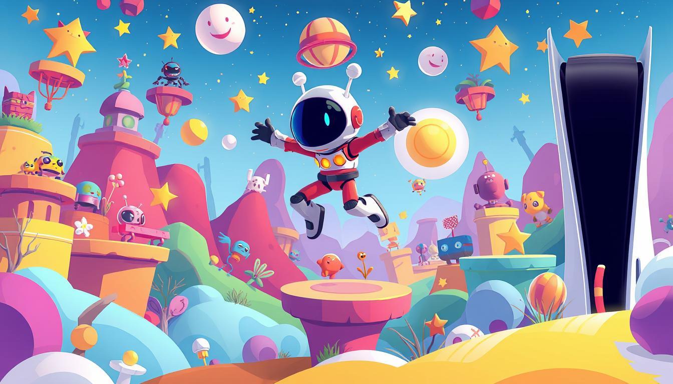 Astro Bot : le succès fulgurant qui redéfinit les jeux de plateforme !