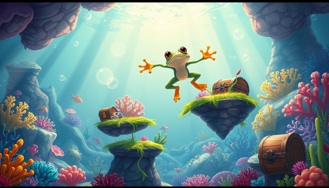 Seafrog : plongez dans une aventure rétro marine pleine de surprises !