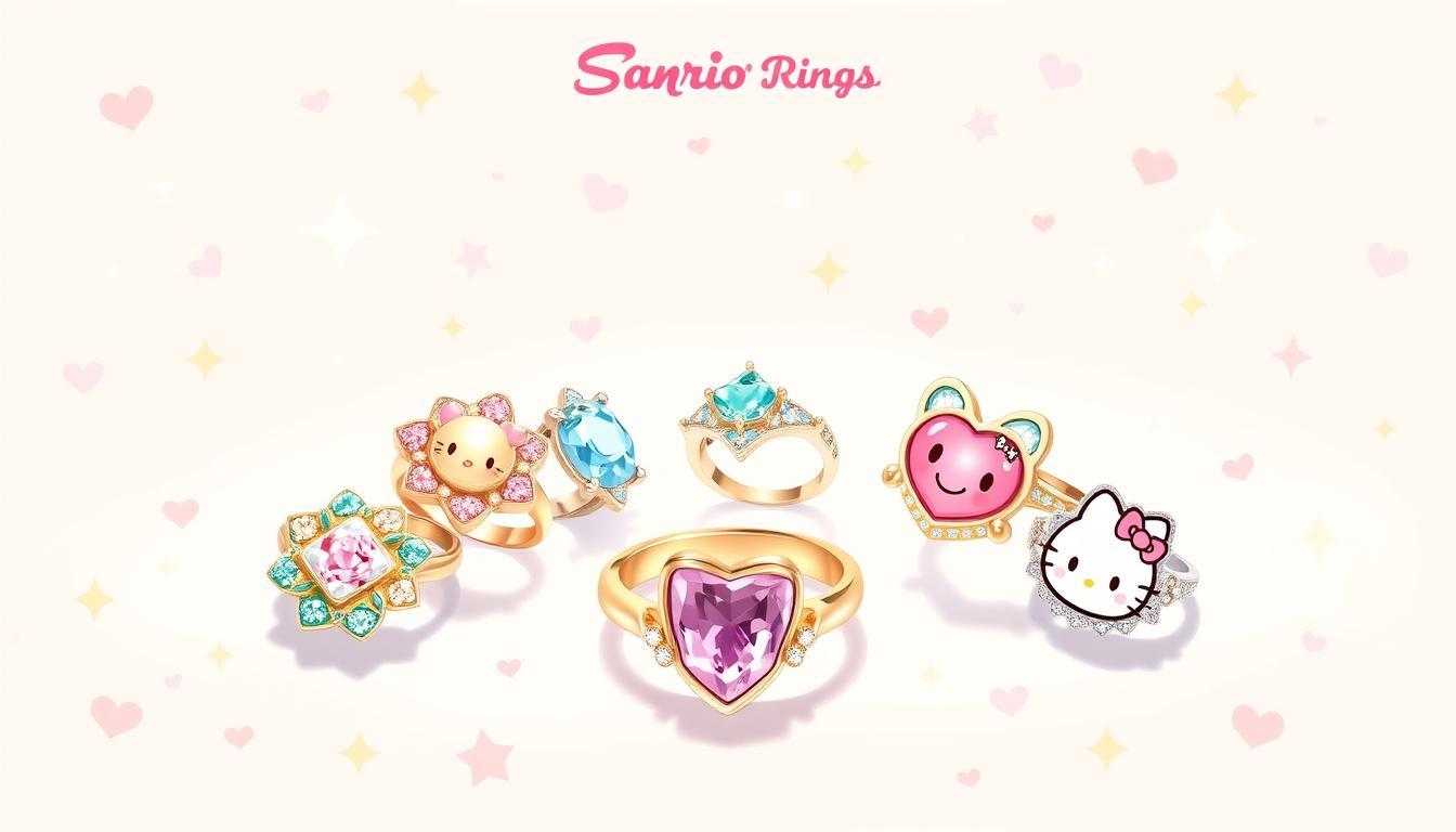 Des bagues de fiançailles Sanrio pour un amour unique et personnalisé !