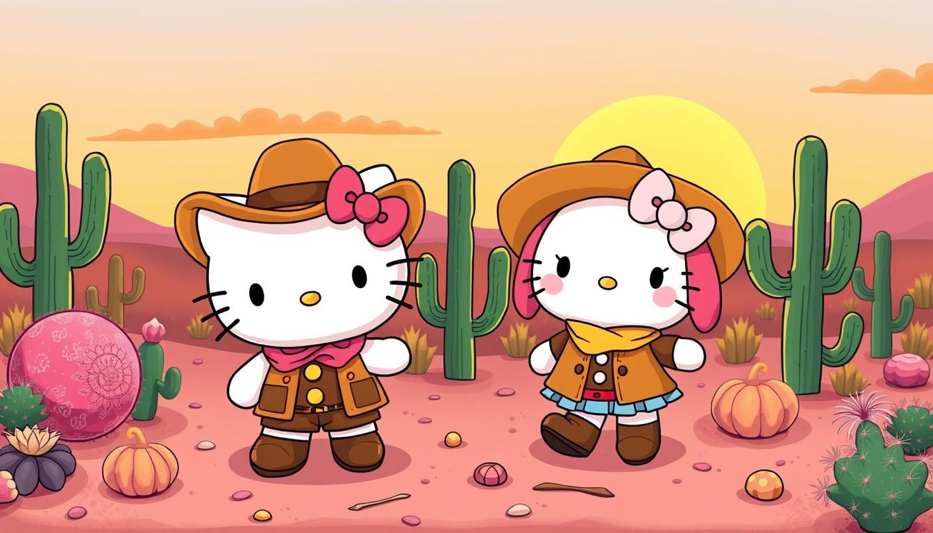 Western Rodeo : la collection Sanrio qui va séduire les fans de kawaii !