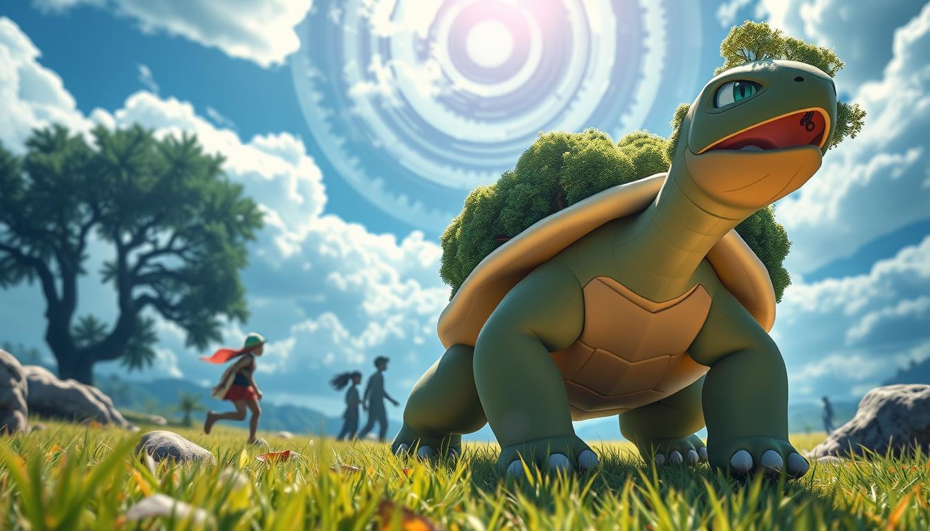 Torterra à l'honneur : relevez le défi des Tera Raid Battles !