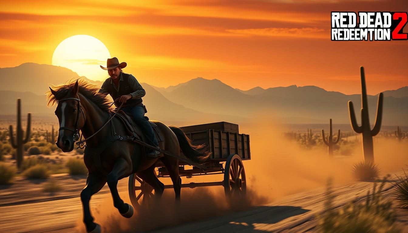 Wagons supersoniques dans Red Dead Redemption 2 : chaos garanti !