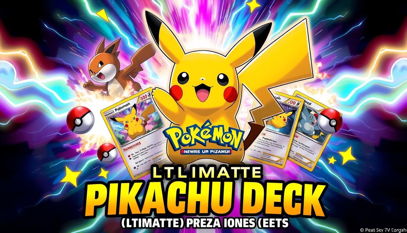 Pikachu ex : le deck électrique qui défie la méta Eau !