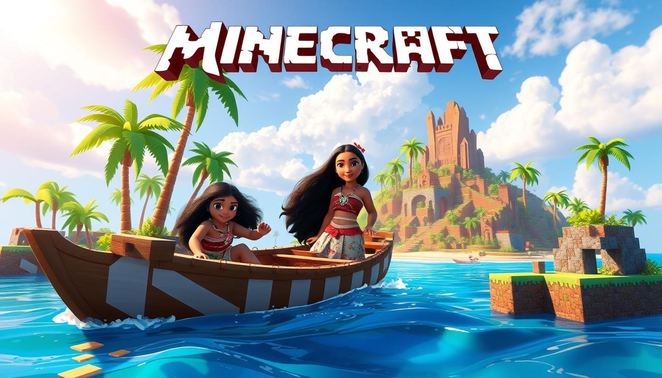 Découvrez le DLC 'Moana 2' sur Minecraft : une aventure inoubliable !