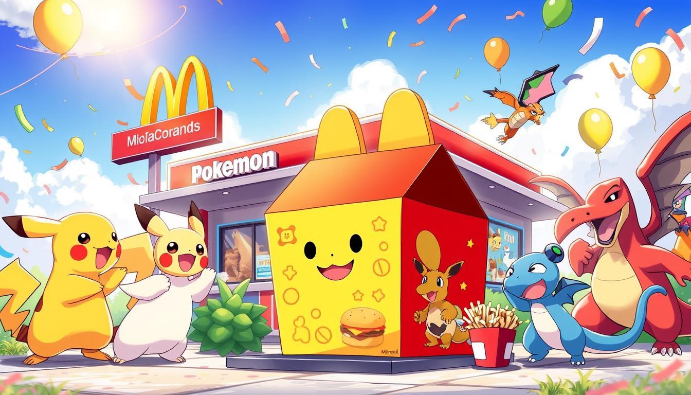 McDonald's et Pokémon : un Big Mac qui fait battre le cœur des fans !