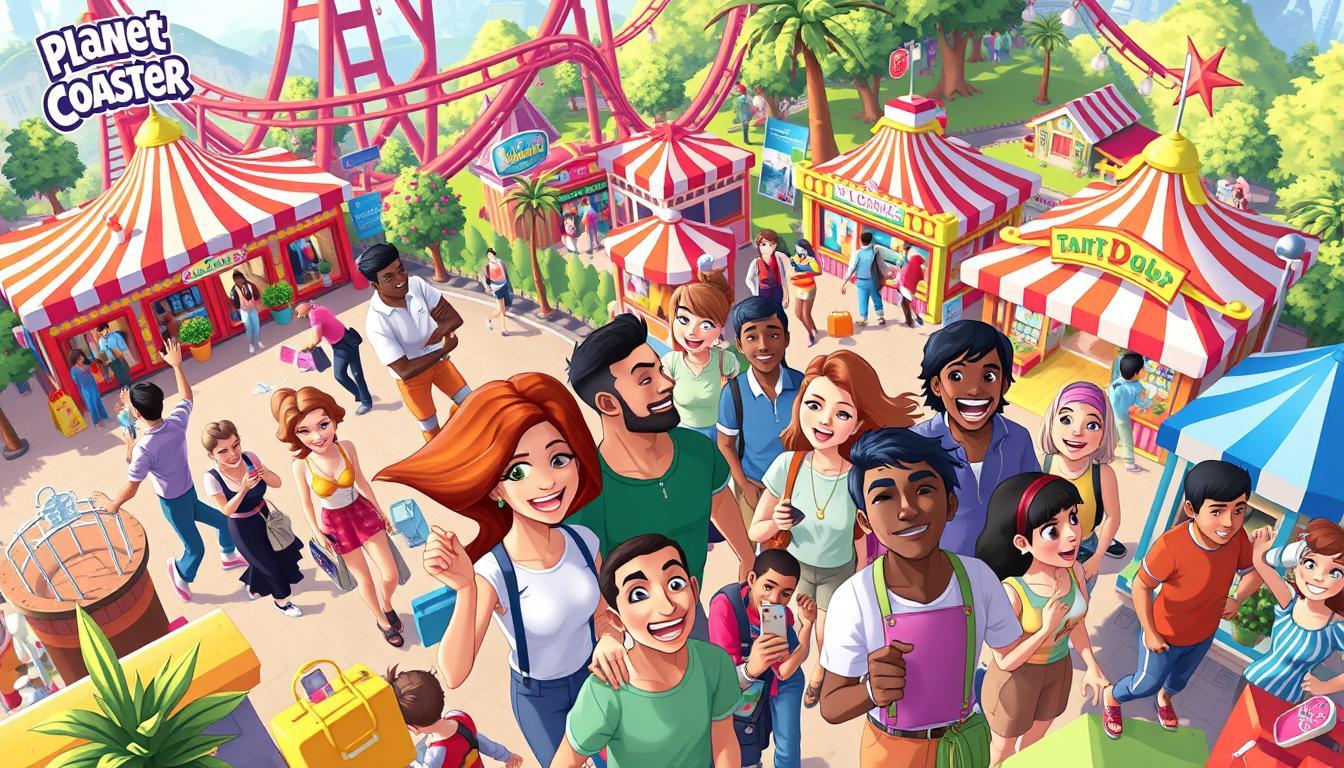 Retail Ravers : déverrouillez le défi ultime de Planet Coaster 2 !