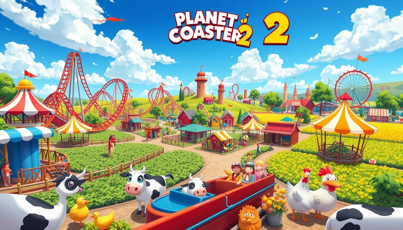 Farmland Fiasco : Devenez le roi des parcs dans Planet Coaster 2 !