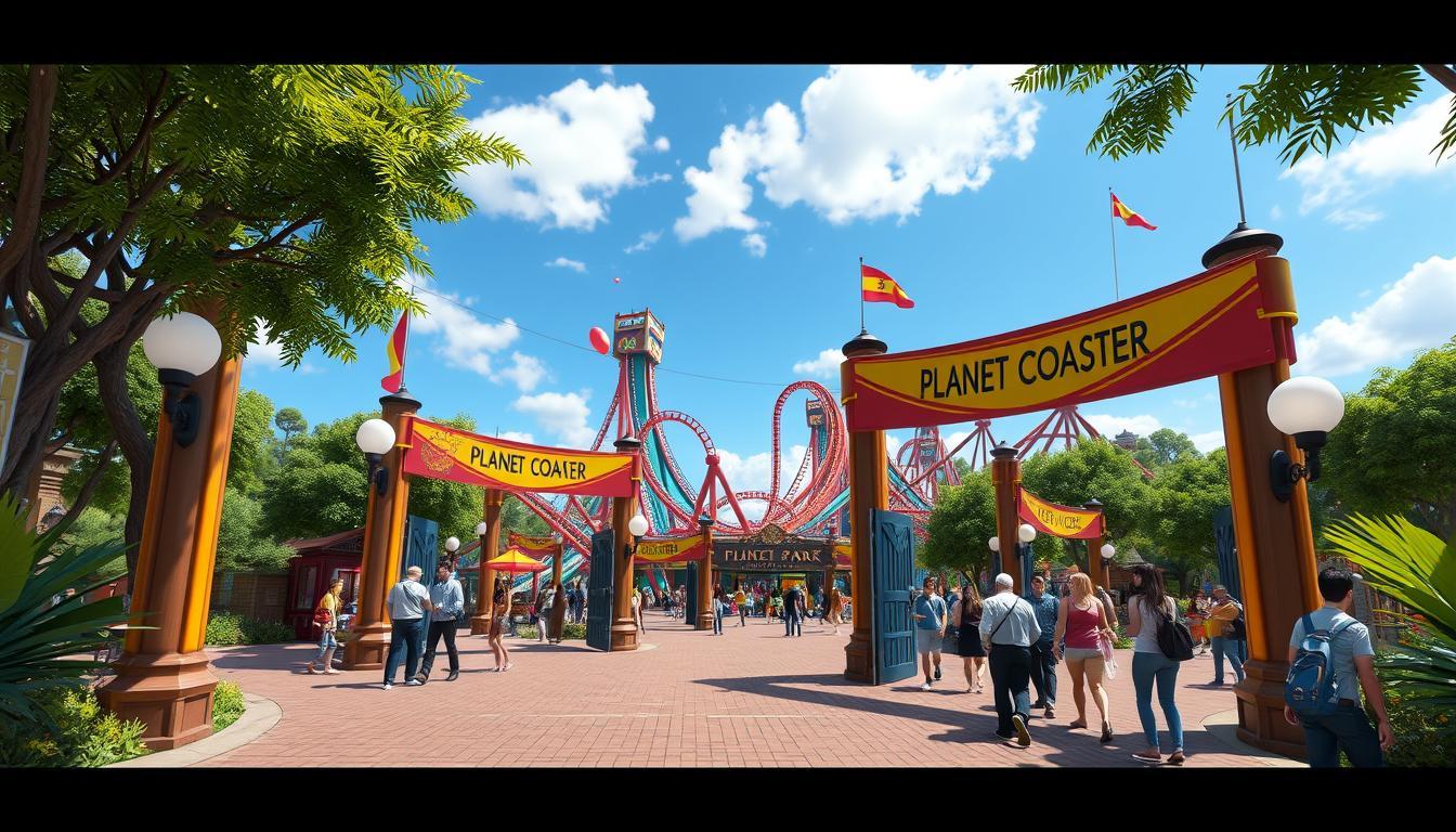 Attirez Plus de Visiteurs : Construisez des Entrées Surprenantes dans Planet Coaster 2