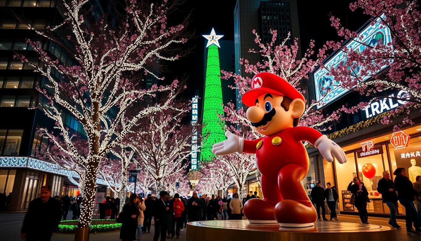 Super Mario s'invite à Marunouchi pour des fêtes inoubliables !