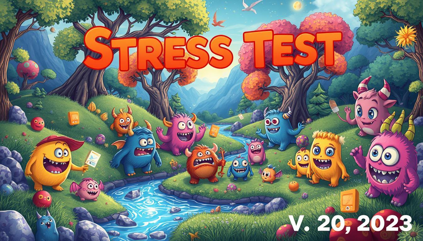 Préparez-vous pour le test de stress de Monsters & Memories !