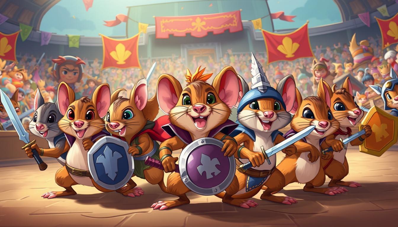 Rodent Rumble : le jeu où les rongeurs s'affrontent en PvP !