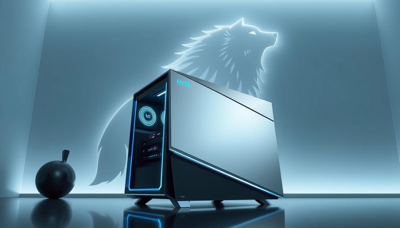 Le boîtier PC Hyte Y70 Silver Wolf : l'ultime chef-d'œuvre pour gamers !