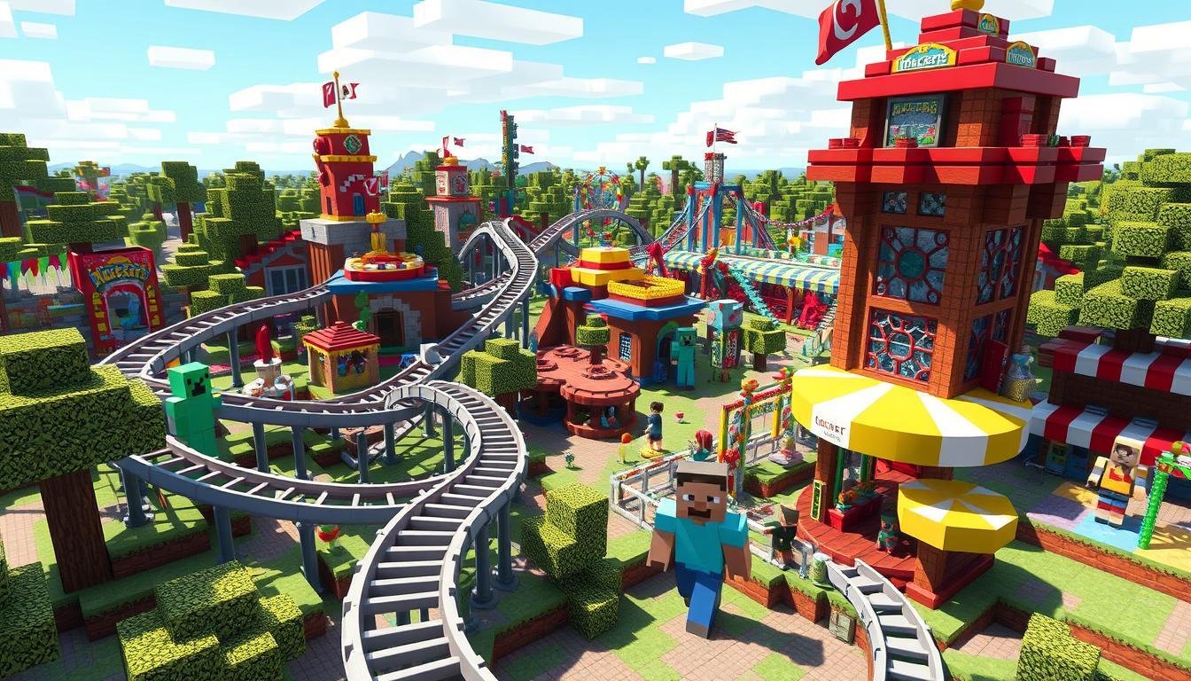 Minecraft prend vie : un parc à thème pour les fans en 2026 !