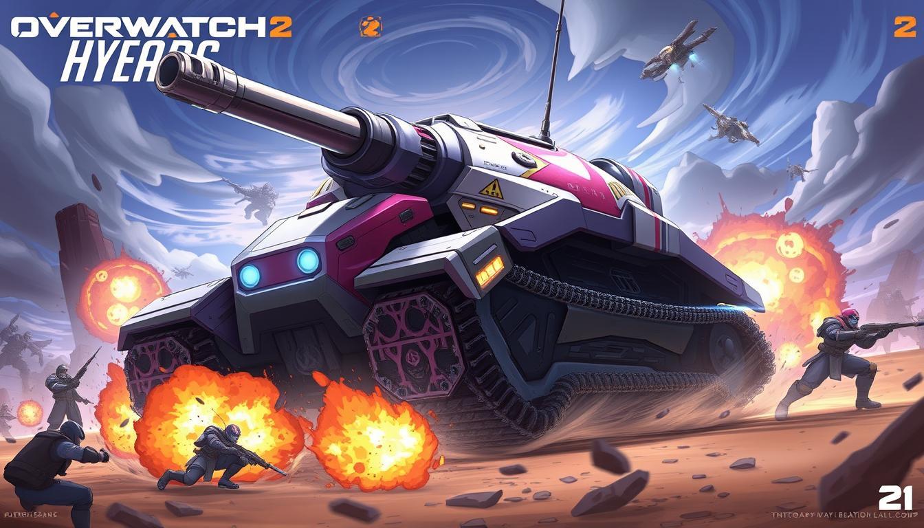 Hazard : le nouveau tank d'Overwatch 2 qui va tout déchirer ce week-end !