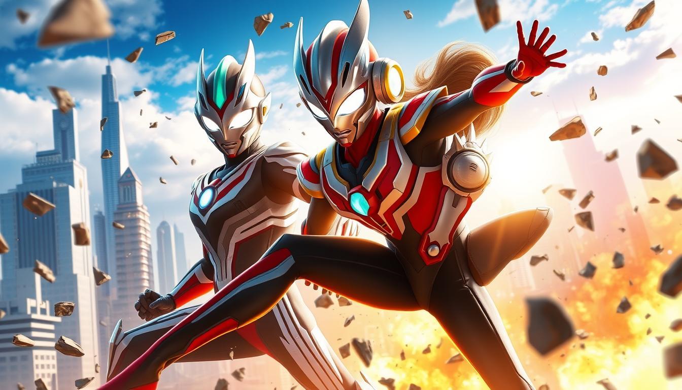 Ultraman et Emi révolutionnent Gigabash : découvrez les secrets du combat !