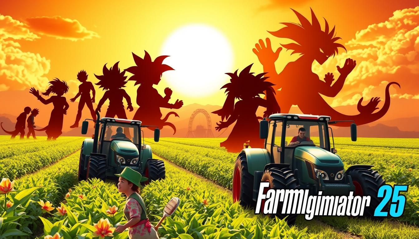 Farming simulator 25 : le nouveau roi des jeux vidéo face à dragon ball ?