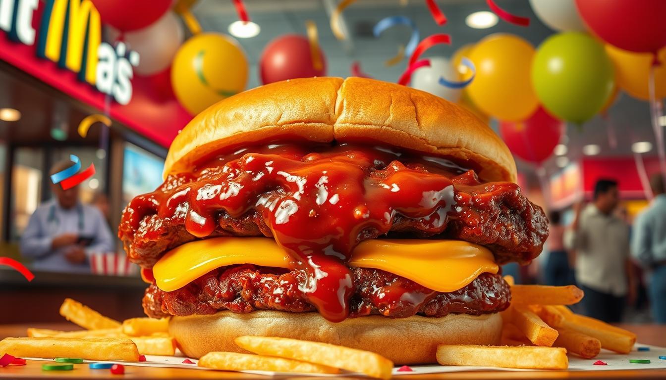 Le McRib revient avec une sauce inédite, prêts à plonger ?