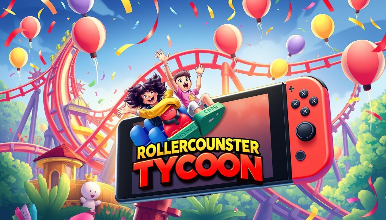 Rollercoaster Tycoon Classic : le retour sur Switch qui fait rêver !