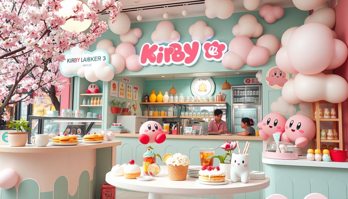 Kirby Cafe à Osaka : plongez dans un univers gourmand et féerique !