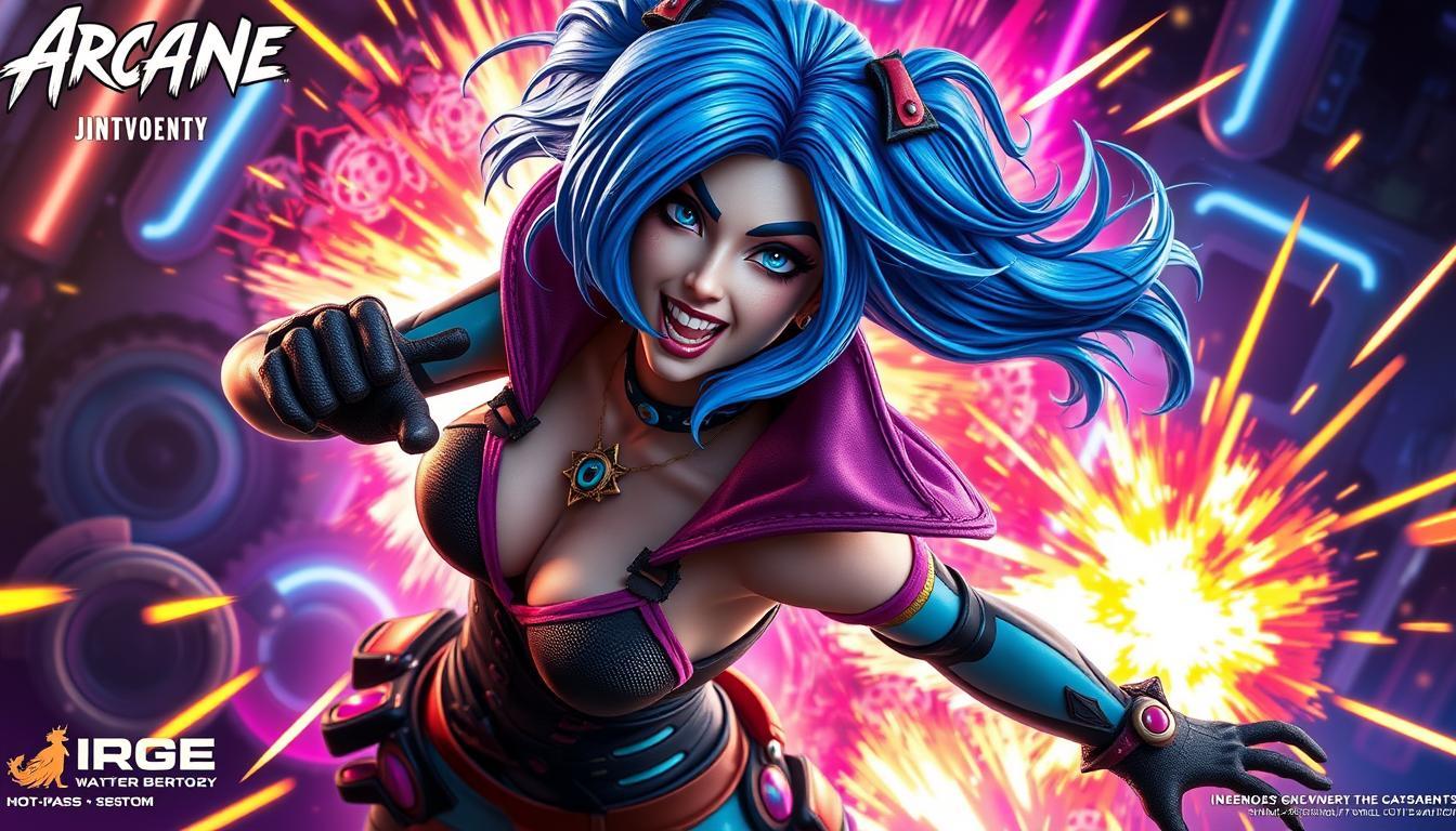 Jinx de Hot Toys : la figurine qui électrise les fans d'Arcane !